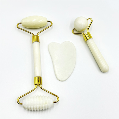 Xiuyan পাথর হ্যান্ডেল বড় শরীর Gua Sha Jade রোলার Gua Sha ব্যথা পেশী ম্যাসেজার জন্য