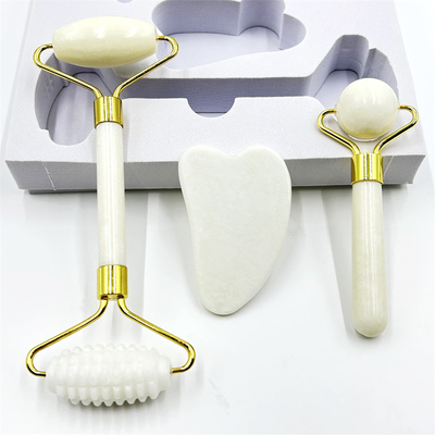 Xiuyan পাথর হ্যান্ডেল বড় শরীর Gua Sha Jade রোলার Gua Sha ব্যথা পেশী ম্যাসেজার জন্য